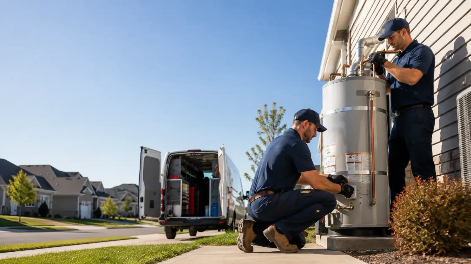 Water Heater Installation in Maple, TX